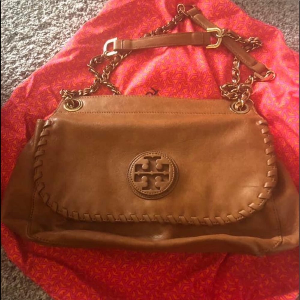 Gently used Tory Burch shoulder bag
